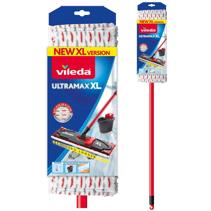 VILEDA Mop Maide teileascópach cothrom ULTRAMAX XL 42CM