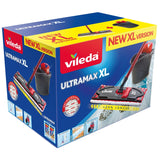 Vileda 160932 Vileda Mop Ultramax Set XL Bucket Handle Head Squeezing Wringing