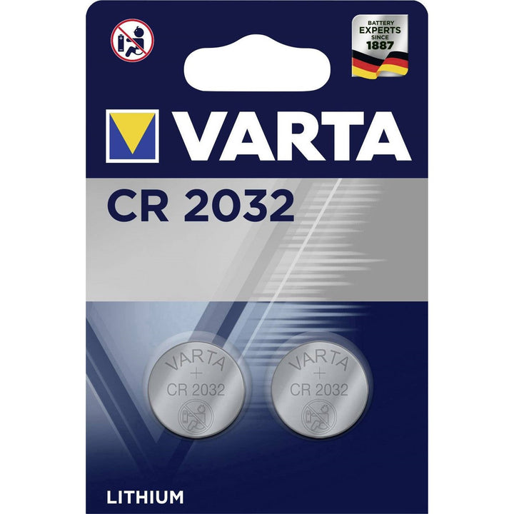 Battery CR2032 3V LITOWA VARTA GHAIRMIÚIL - 2 phíosa