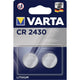 BATTERY CR2430 3V LITOWA VARTA PROFESSIONAL - 2 pieces
