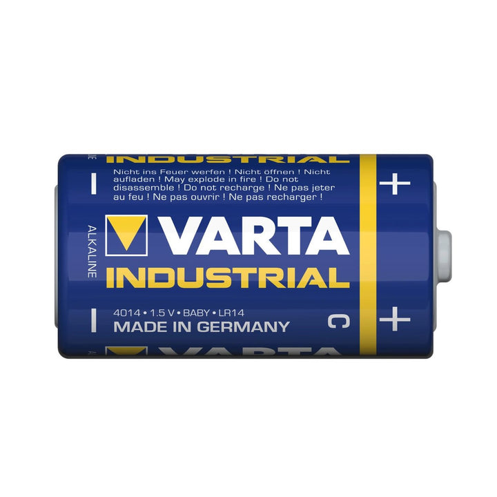 Cadhnraí alcaileach 20x Varta Industrial R14 / C Foil