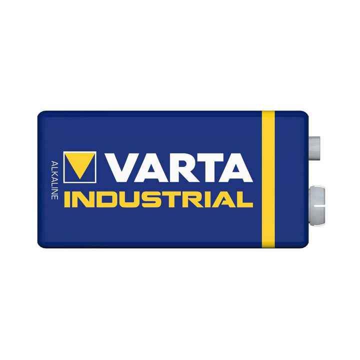 20x Varta Industrial 6LR61 9V Alkaline Batteries Set of 20 Advanced Professional