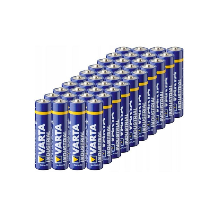 40x Varta Industrial LR03 / AAA Alkaline Batteries