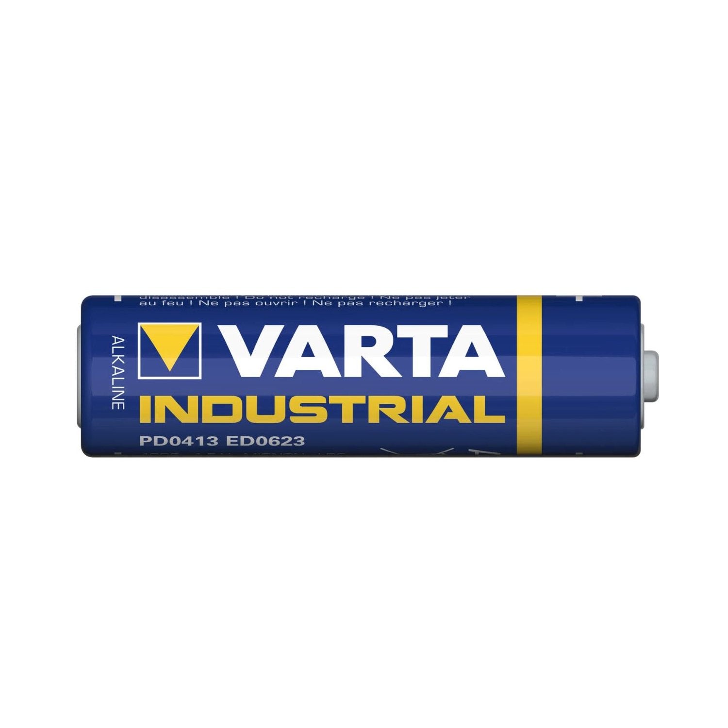 Varta Industrial Alkaline Batterien AA LR6 – 2950 MAh, 1,5V, 10 Stück, Für Hohe Stromanforderungen