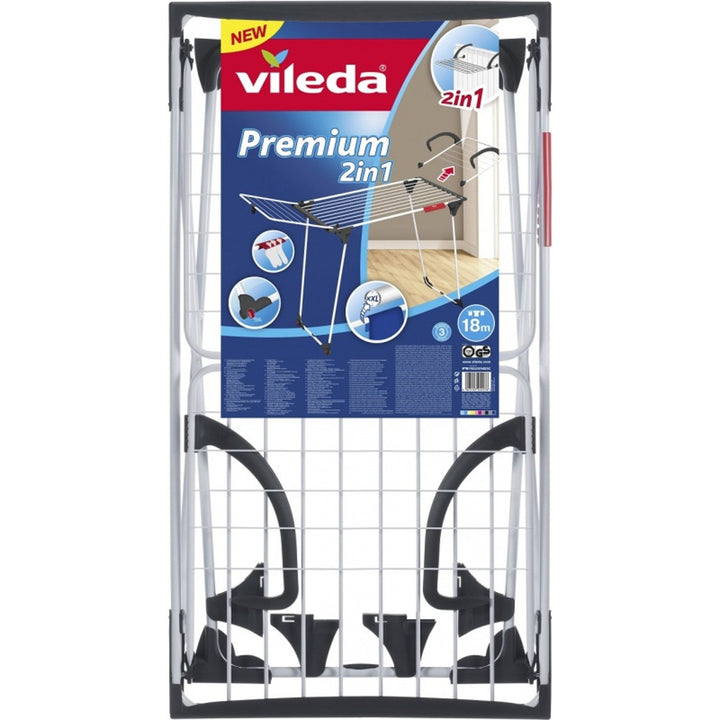 Vileda Premium 2in1 Winged And Radiator Clothes Dryer