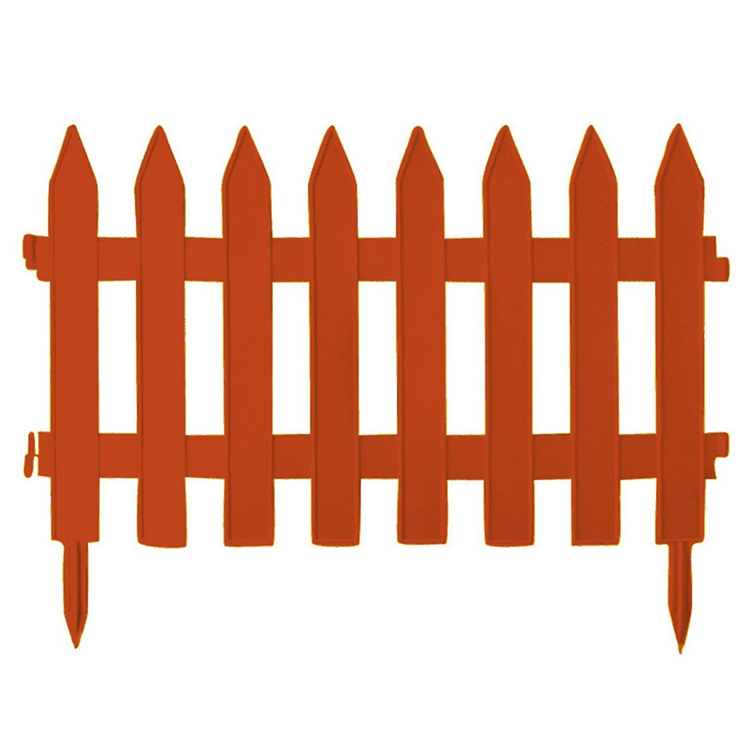 Garden fence PROSPERPLAST Garden Classic IPŁSU R624 terracotta