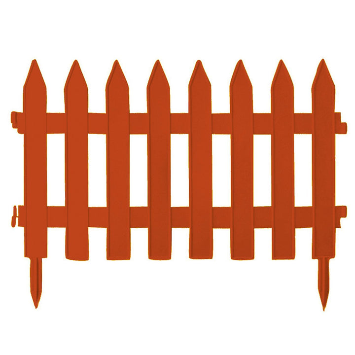 Garden fence PROSPERPLAST Garden Classic IPŁSU R624 terracotta