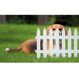 Prosperplast IP£SU-S449 Garden Fence Garden Classic White