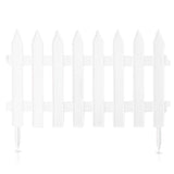 Prosperplast IP£SU-S449 Garden Fence Garden Classic White