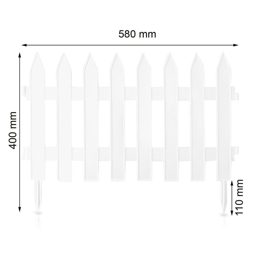 Garden Classic garden fence IP?SU2 S449 3.6m white