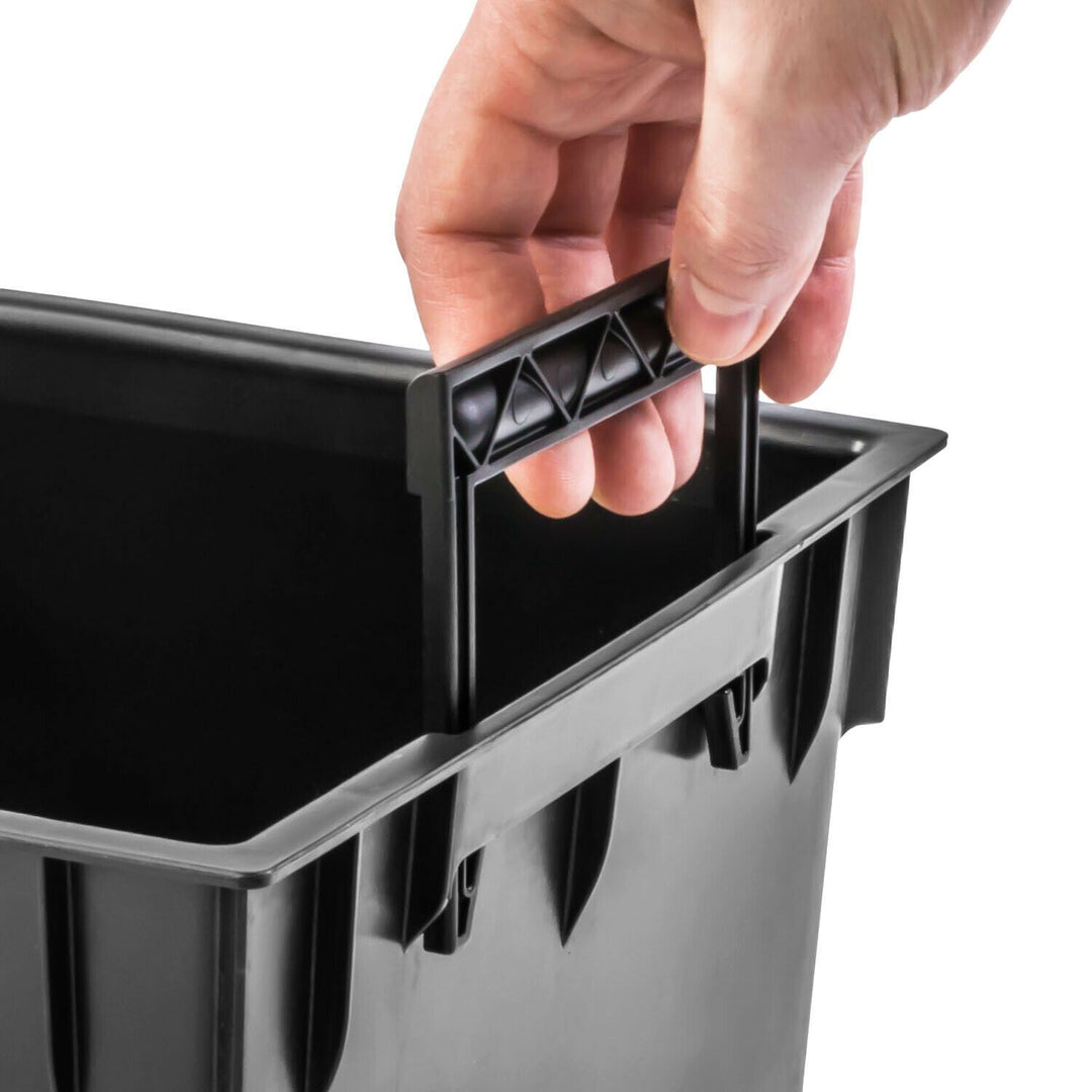 Pot with Prosperplast Rato Square DRTS265 440U umbra