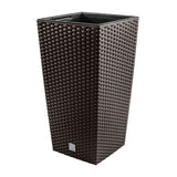 Pot with Prosperplast Rato Square DRTS265 440U umbra
