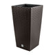 Pot with Prosperplast Rato Square DRTS265 440U umbra