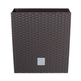 Prosperplast DRTS325L-440U Flower pot with Prosperplast Rato Low DRTS325L 440U umbra