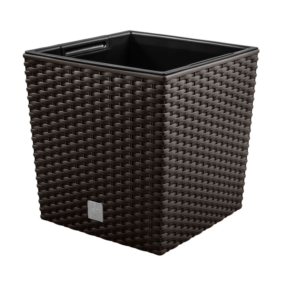 Prosperplast DRTS325L-440U Flower pot with Prosperplast Rato Low DRTS325L 440U umbra