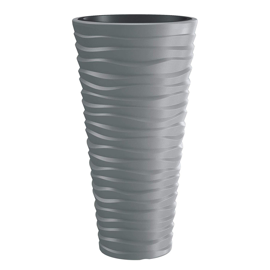 Pot with Prosperplast Sand Slim DPSA350 405U gray