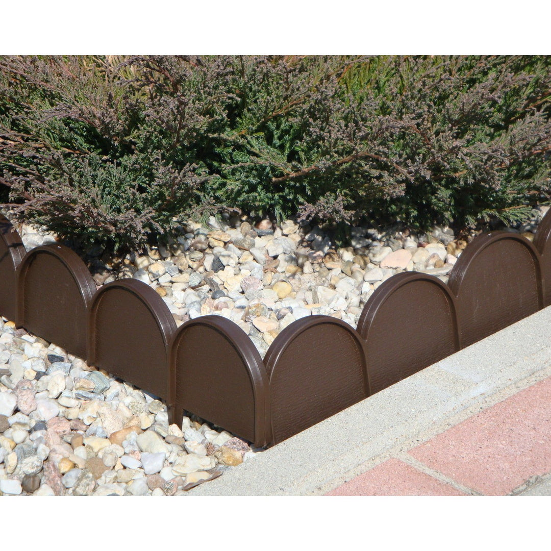 Garden edge Garden Line IKRA 10m cemno brown IKRA-R222