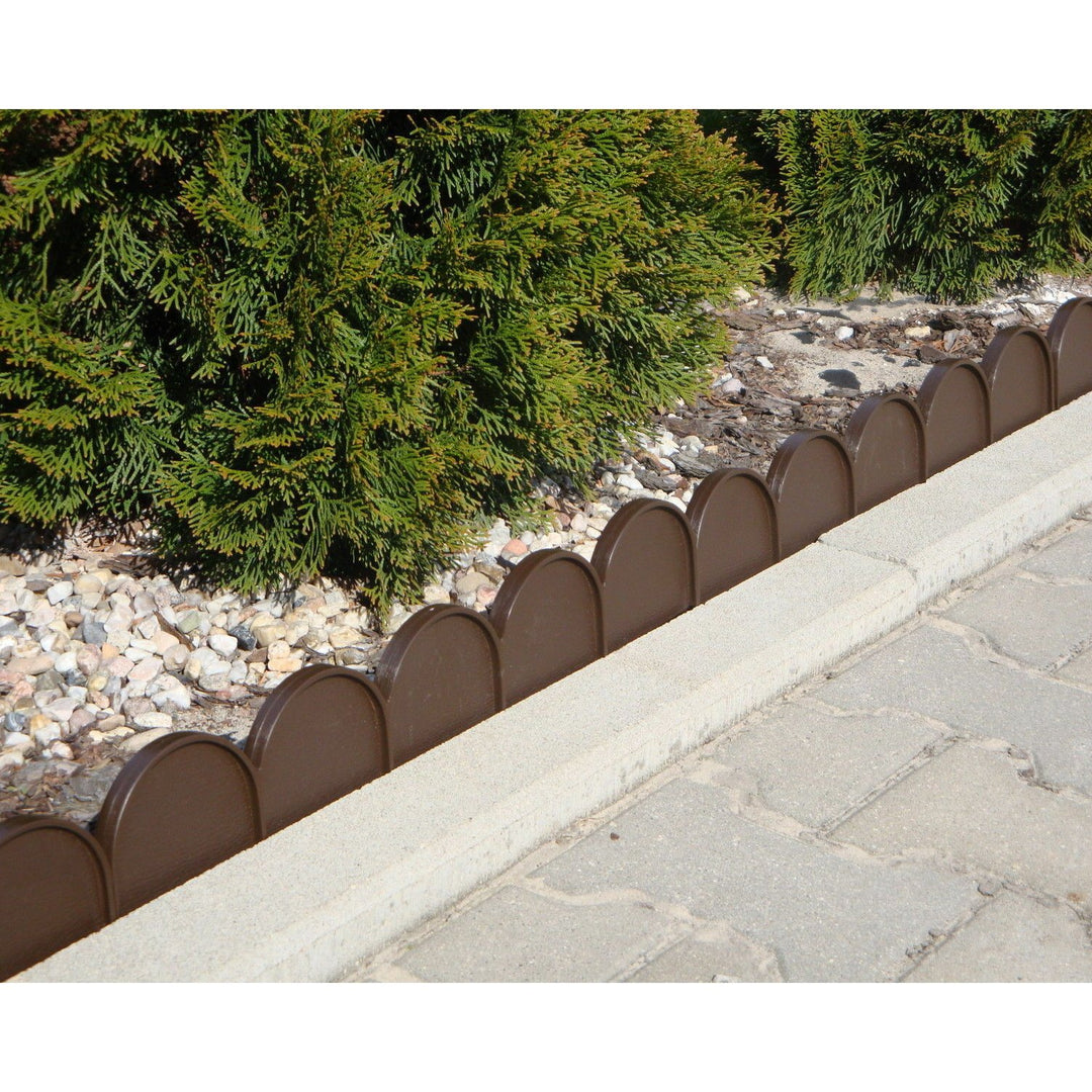 Garden edge Garden Line IKRA 10m cemno brown IKRA-R222