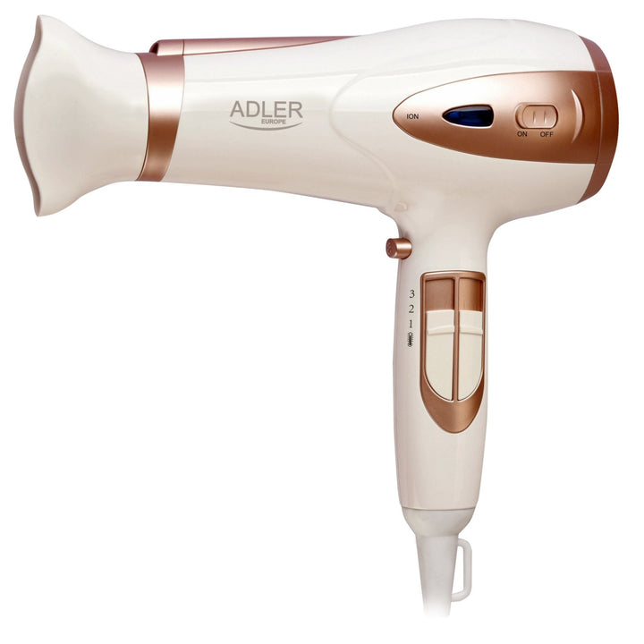 Adler AD 2248 ionic hair dryer with diffuser and concentrator