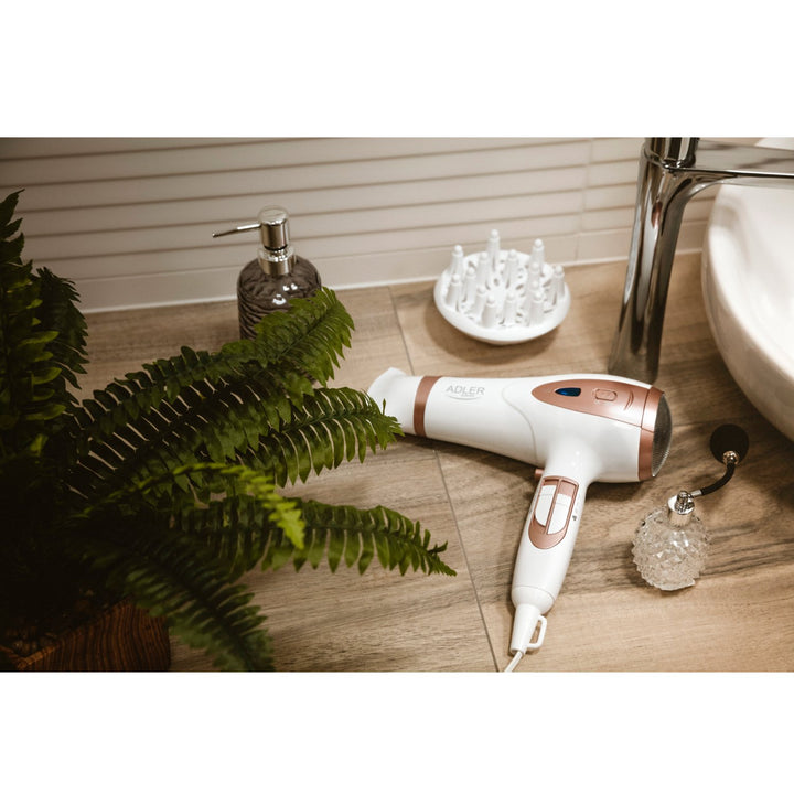 Adler AD 2248 ionic hair dryer with diffuser and concentrator