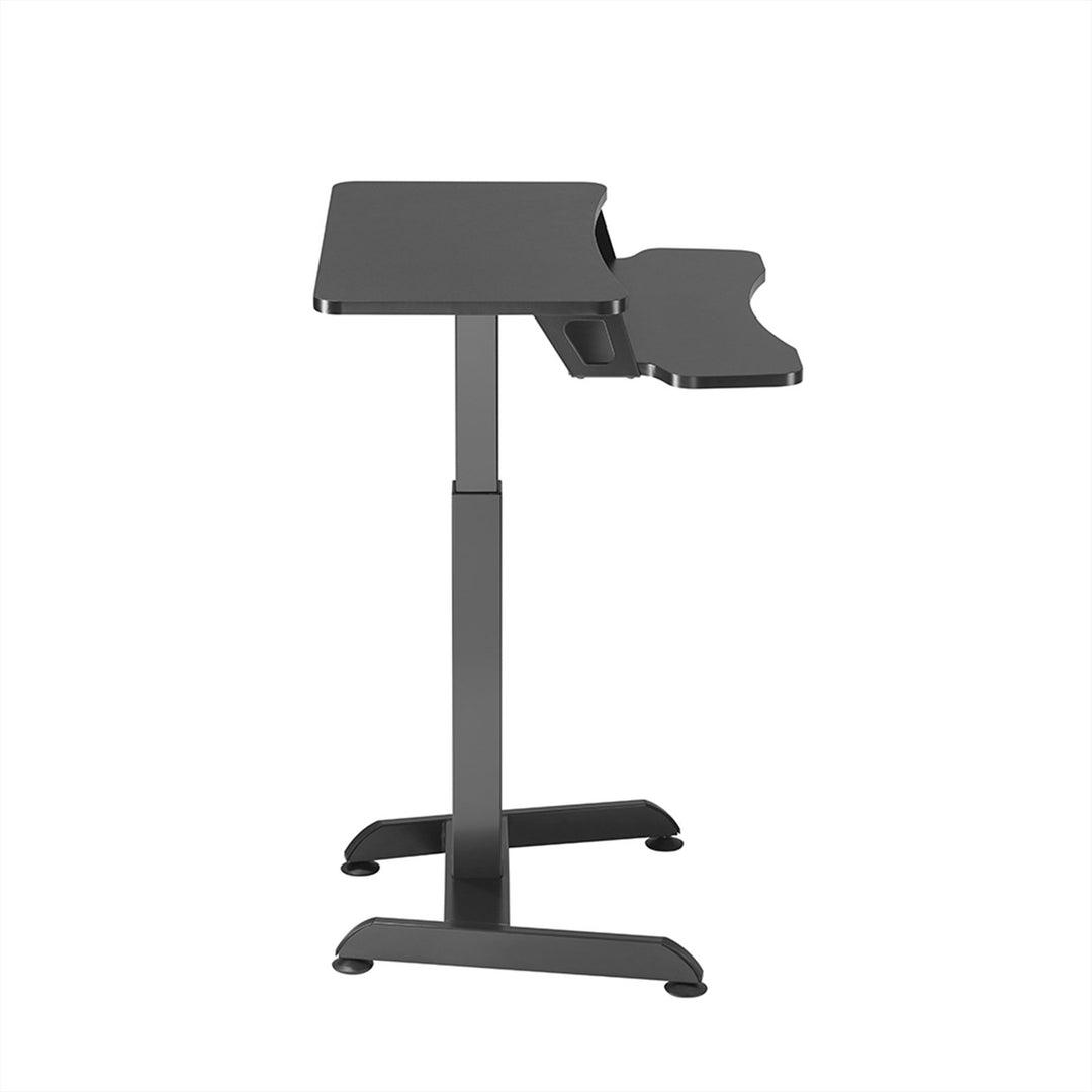 Maclean MC-835 Portable Desk Electric Height Adjustable 72 -122cm max. 37 kg Control Panel Sit Stand Work Station