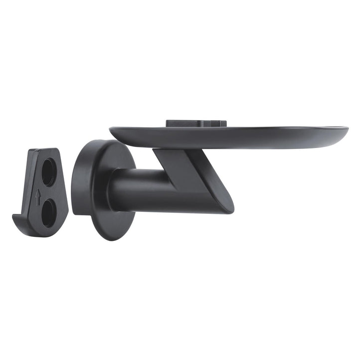 Sealbhóir Lúibíní Wall Mount Maclean MC-840 le haghaidh Sonos One / One SL / Play Seasta Sturdy Black Matt