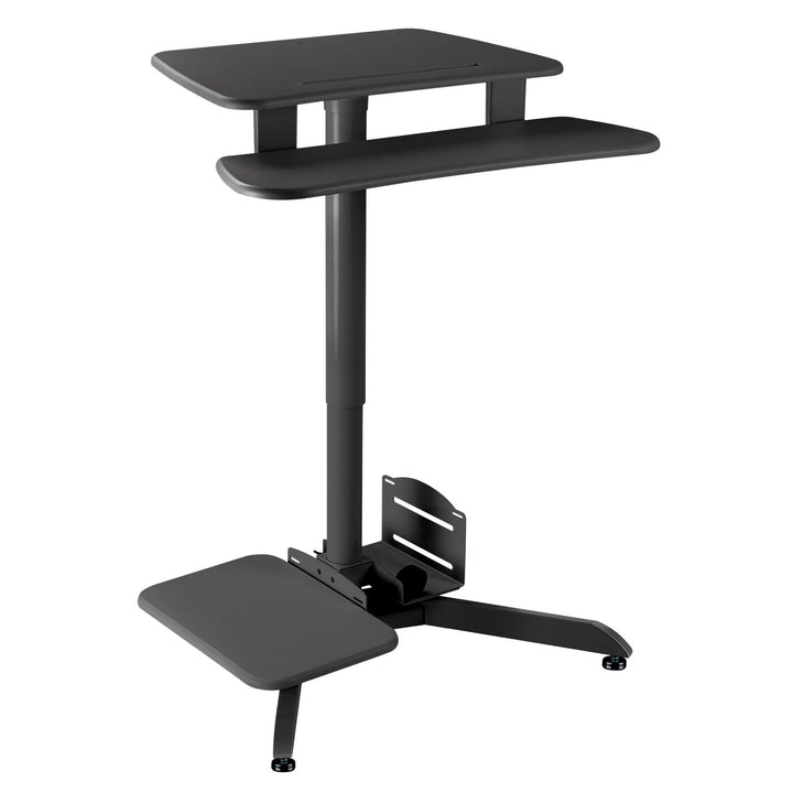 Maclean MC-848Sit & Stand Work Station Desk for PC Laptop 70cm - 109cm Gas Spring Height Adjustment