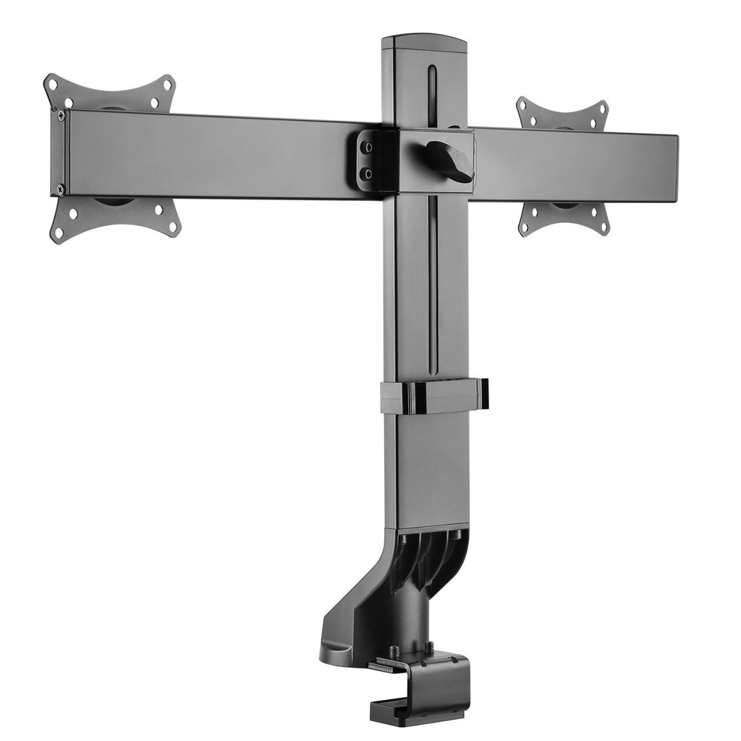 Maclean MC-854 Monitor Bracket Double Desk Mount For 2 Monitors 17" - 27" 14kg VESA LCD LED