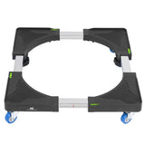 Maclean MC-855 Universal Mobile Mocable Adjustable Base Stand for Washing Machine Mini Fridge Appliance 250kg Max Width 500-700mm