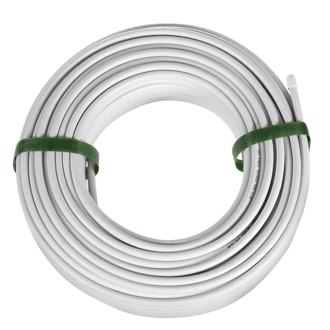 Maclean MCTV-471 Cable coaxial cable RG6 50M 1.02CU + 4.8FPE + CU / P + 32 * 0.12CU + 6.8PVC