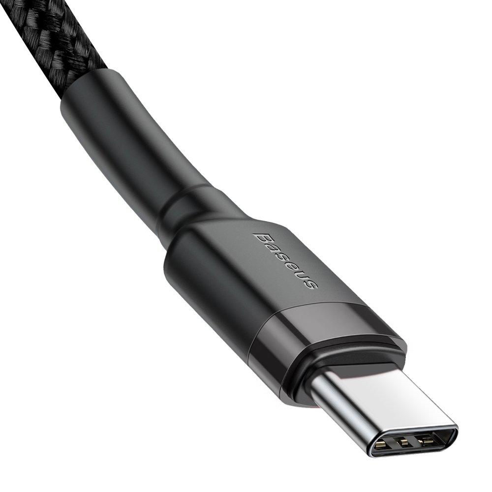 USB Type-C 2m flash charge cable PD 60W 20V 3A QC3.0 BASEUS Cafule Series