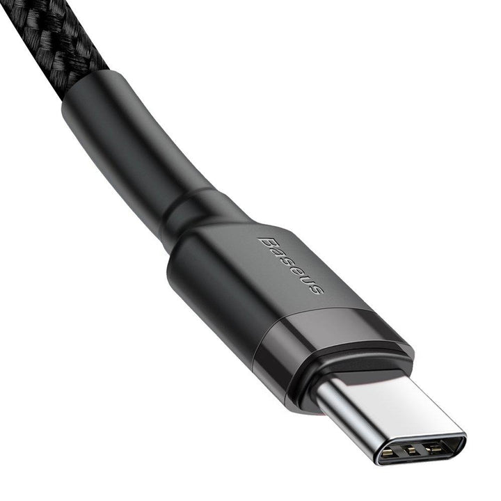USB Type-C 2m flash charge cable PD 60W 20V 3A QC3.0 BASEUS Cafule Series