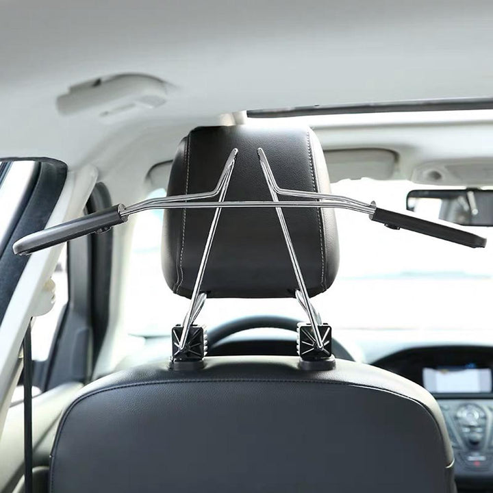 Maclean MC-870 Universal Car Hanger For Headrest Seat Bracket Car Coat Hanger Black