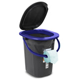 GreenBlue GB320BB Portable Travel Toilet Bucket 19L max. 120kg