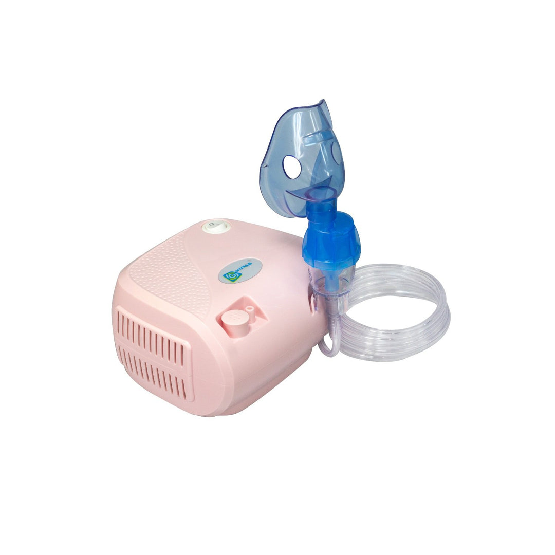 Omnibus inhaler, continuous operation, 2 masks, spare filters, powder pink, BR-CN116B