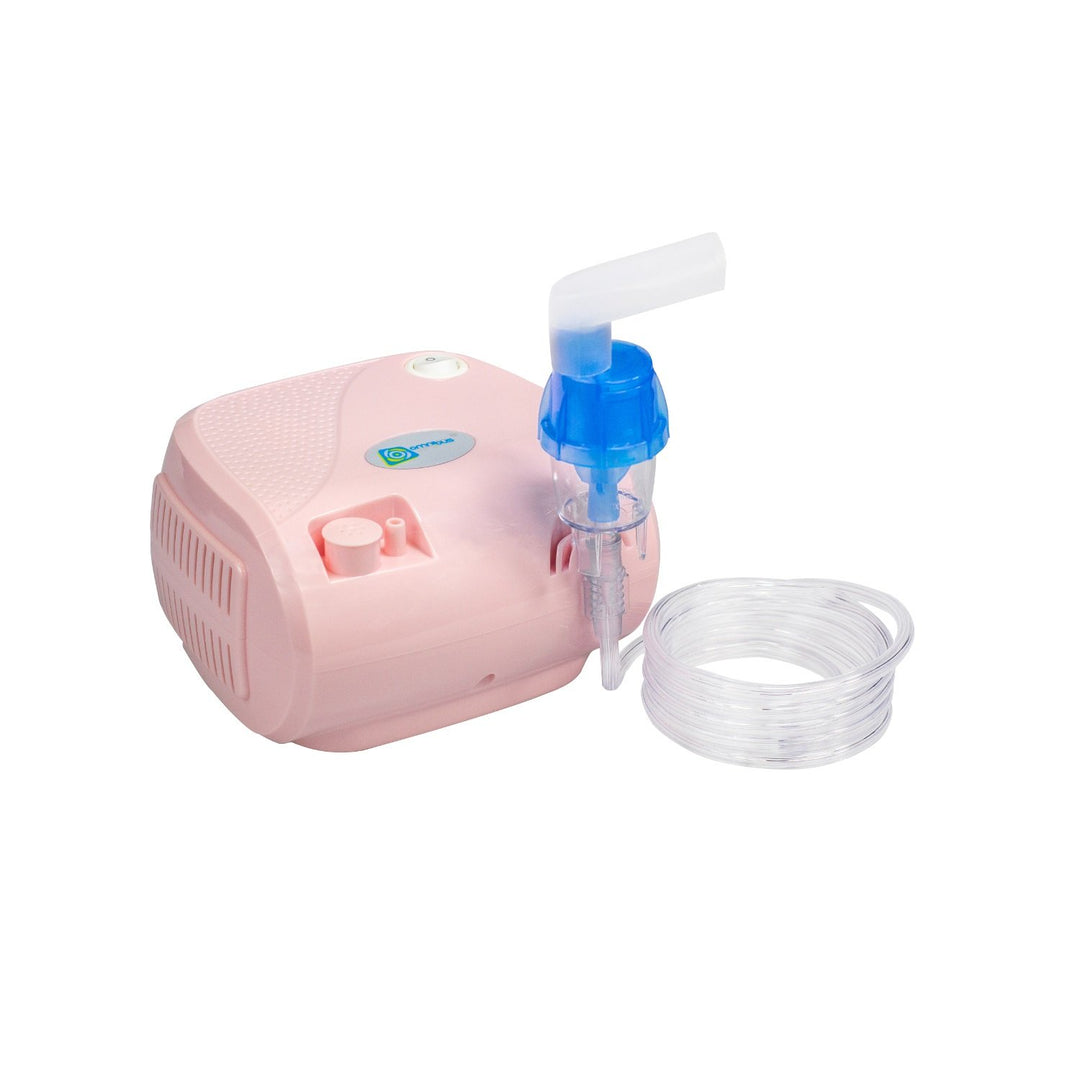 Omnibus inhaler, continuous operation, 2 masks, spare filters, powder pink, BR-CN116B