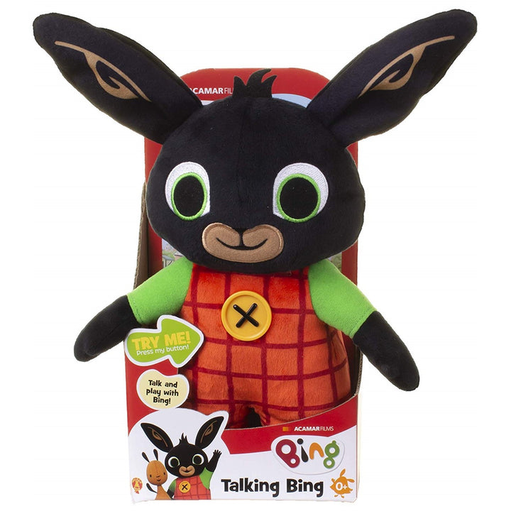 Bing Bunny Plush Polainnis Ag Caint Bréagán Plush Do Pháistí - Teanga: Polainnis