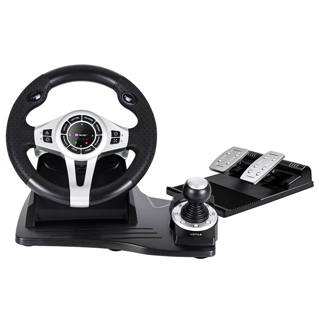 TRACER Gaming Steering Wheel Roadster PC PS3 PS4 XBox One Windows Car Racing Race