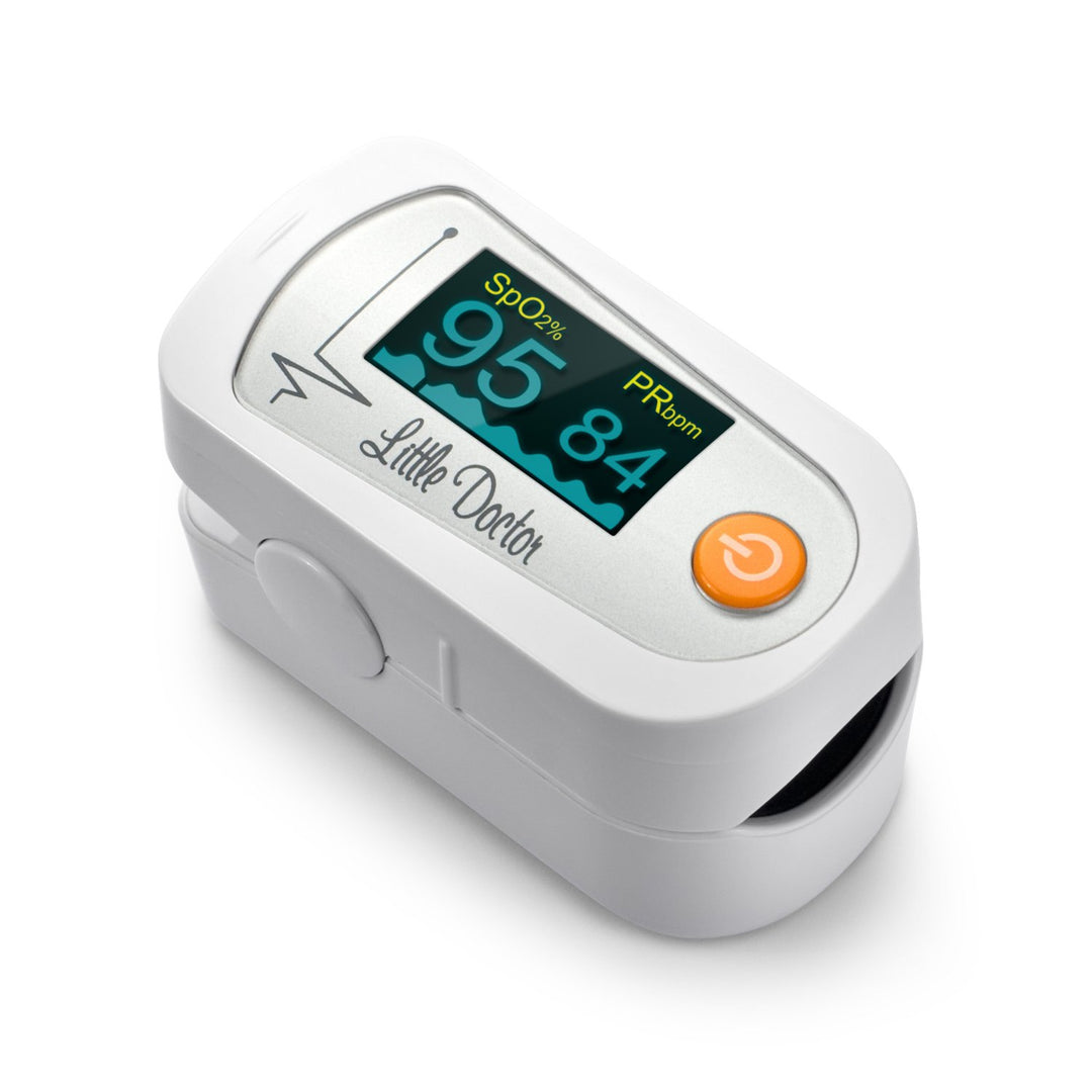 Oximeter cuisle an Dochtúir Beag MD300C23, cadhnraí san áireamh