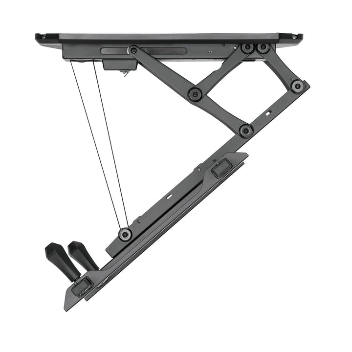 Maclean MC-880 Electric TV Ceiling Bracket Holder Foldable Mount 32" - 70" Remote Control VESA Universal 35kg