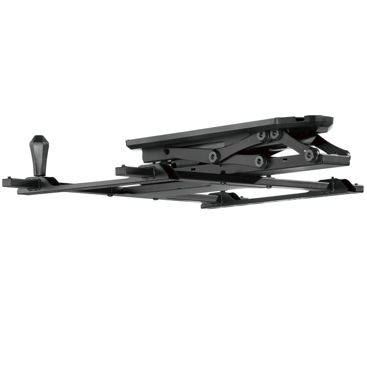 Maclean MC-880 Electric TV Ceiling Bracket Holder Foldable Mount 32" - 70" Remote Control VESA Universal 35kg