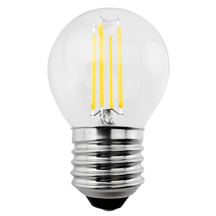 Maclean Energy MCE283 LED filament bulb E27, 4W 230V WW warm white 3000K 470lm retro decorative edison G45