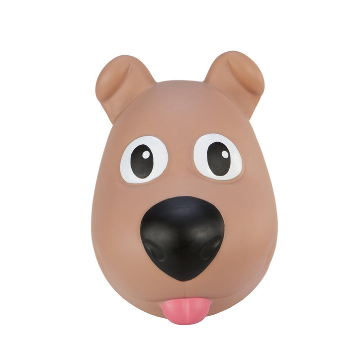 Tootina brown dog - inflatable jumping toy for children