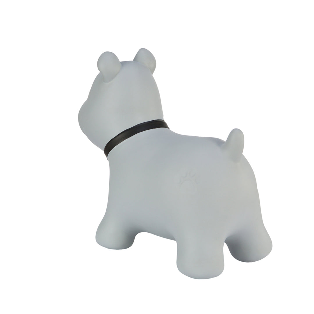 Tootina&#39;s gray dog - inflatable jumping toy for children