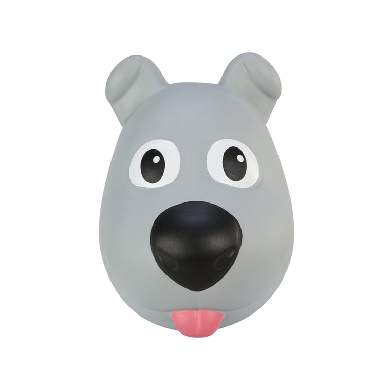 Tootina&#39;s gray dog - inflatable jumping toy for children
