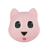 Hoppimals Pink Kitty Cat Rubber Jumping Space Hopper Jumper Toy with Pump