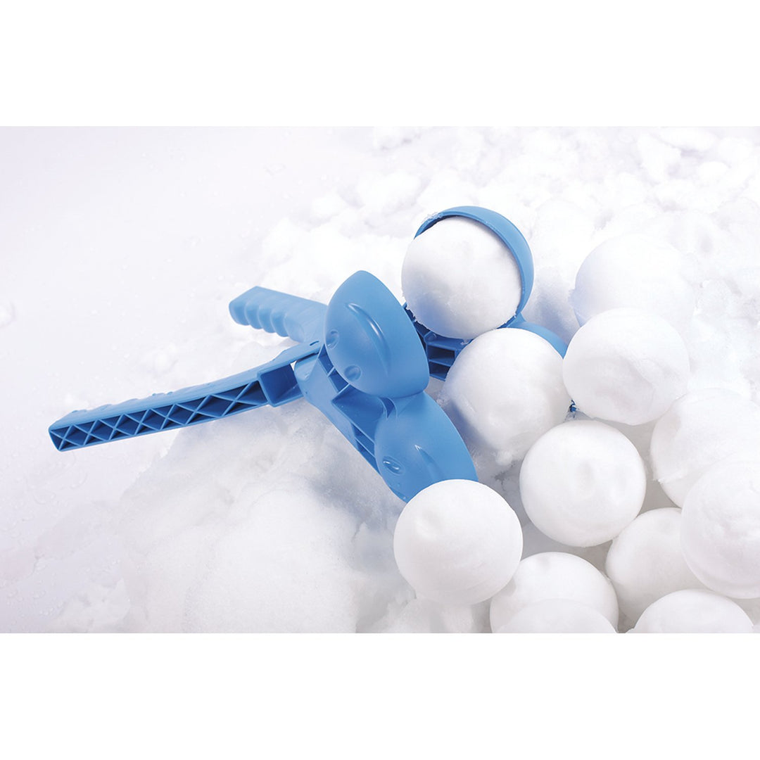 Snowballee Double Snowball Maker Blue Snow Fun Blue Gift Holiday Sturdy