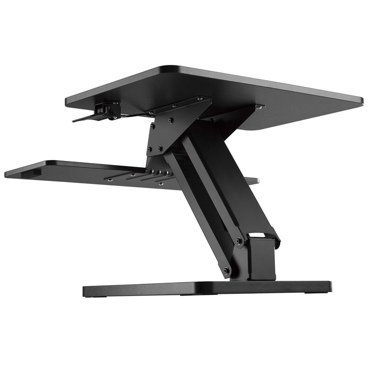 Maclean MC-882 Desk Stand for Laptop, Monitor, Keyboard, Mouse, for Sitting and Standing Work Position Ergonomic Stand