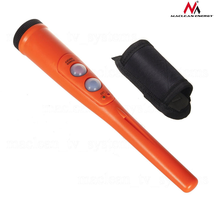 Brathadóir Miotail Maclean MCE120 Uiscedhíonach LED Chreathadh Fuaime Comharthaíocht Flashlight Pro Pointeoir