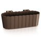 Boardee Hook DDECZ400-R222 flowerpot with hooks - brown